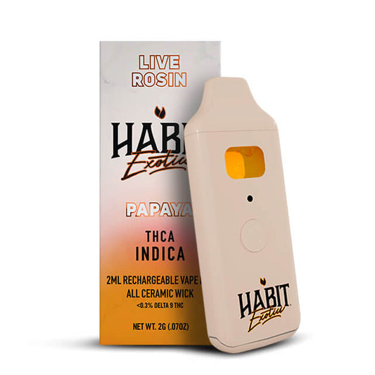 Habit - 2g THCA Live Rosin Disposables