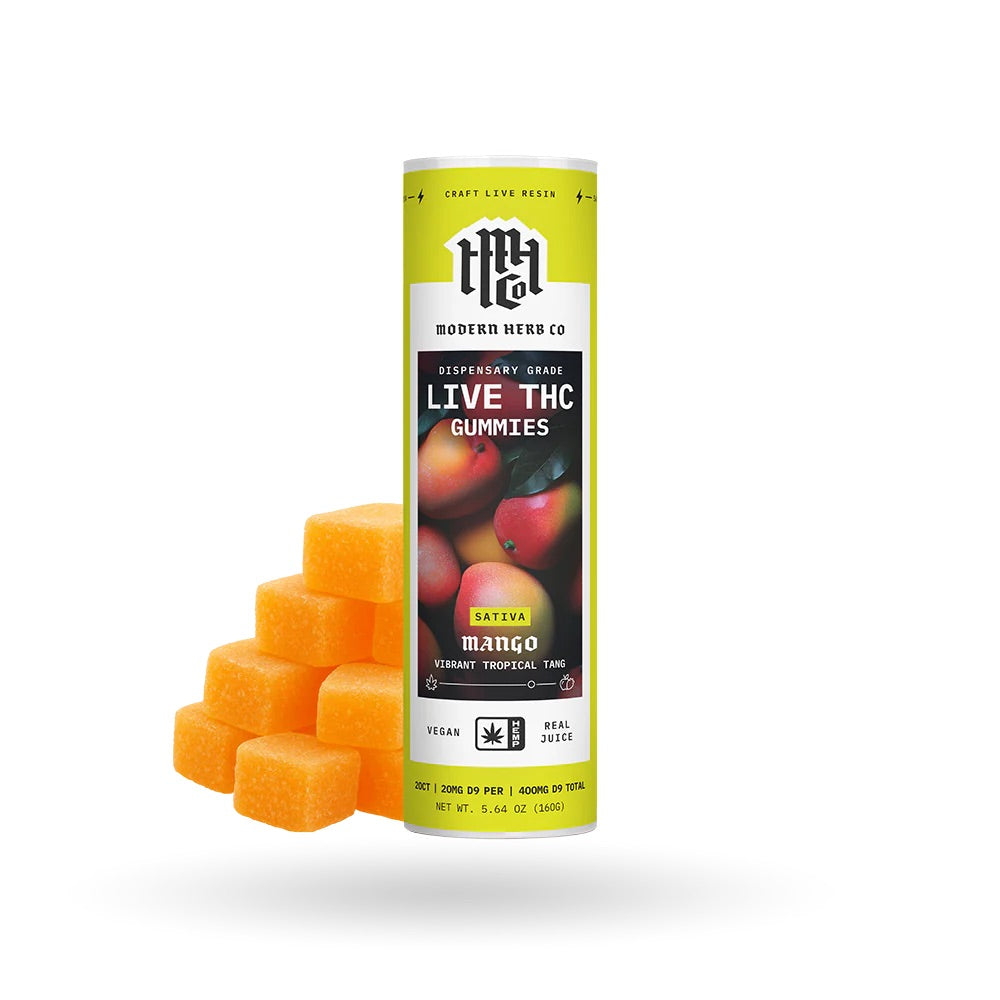Modern Herb Co - 20mg Live Resin THC Gummies