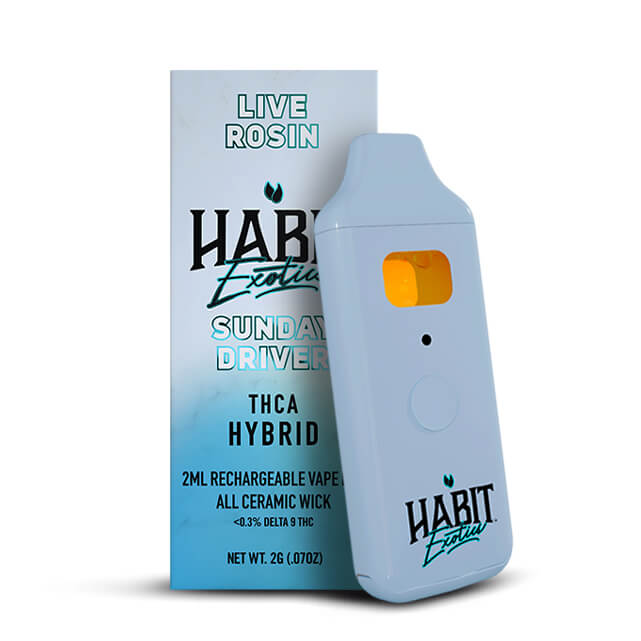 Habit - 2g THCA Live Rosin Disposables