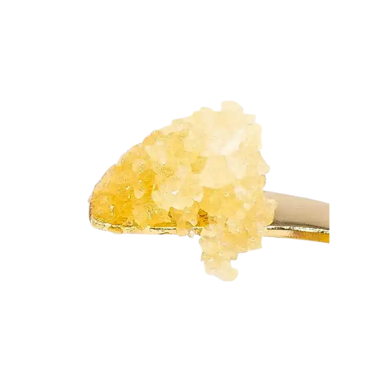 Cali Green Gold Indica THCa Live Resin Sugar Concentrate (3g) – Cggliveresindiamondsugar 1