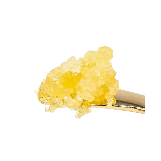 Cali Green Gold Indica THCa Live Resin Sugar Concentrate (3g) – Cggliveresindiamondsugar 3
