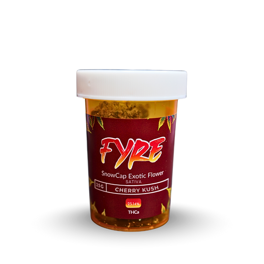FYRE 3.5g Snowcap - Indica – Cherry Kush