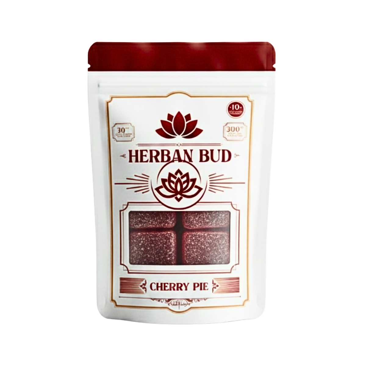Herban Bud Delta 9 THC Gummies – Cherry Pie
