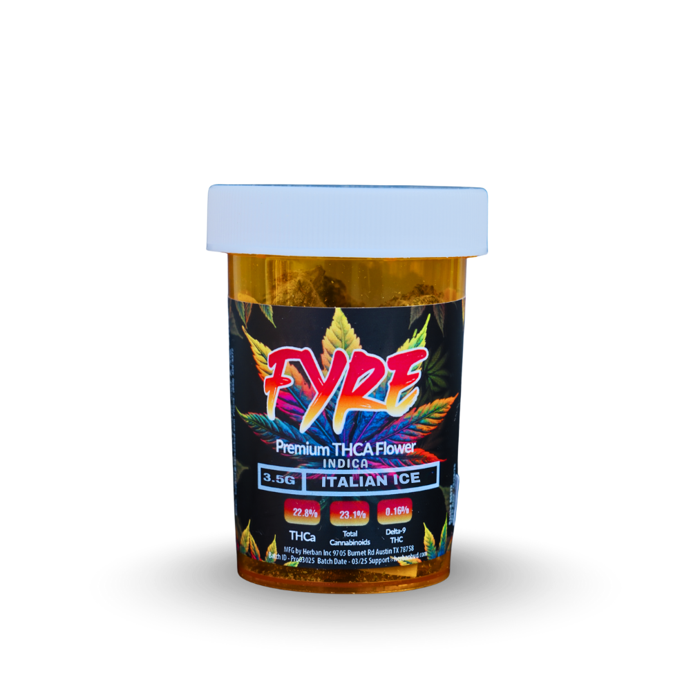 Fyre Premium Indica THCa Flower (3.5g) – Italian Ice