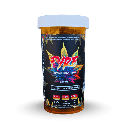 Fyre Premium Sativa THCa Flower (7g) – Royal Chemdawg